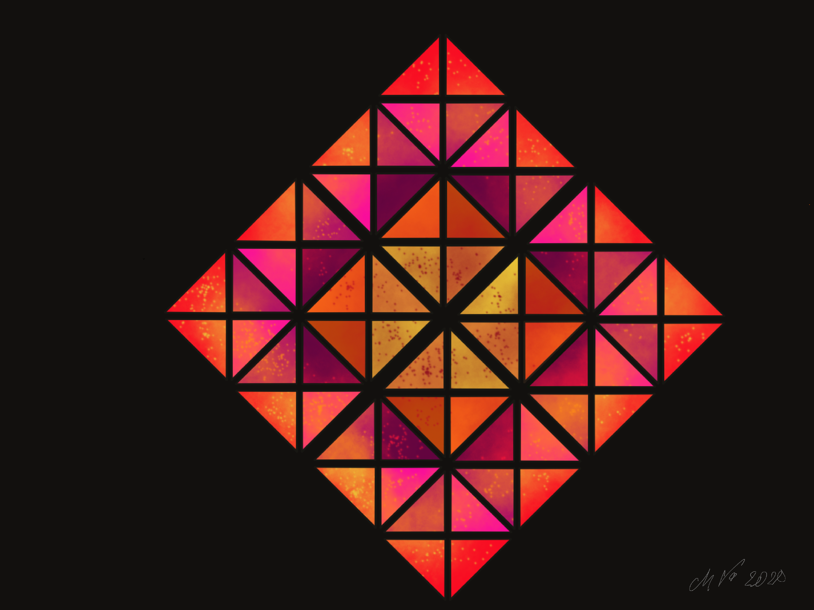 Das Dreieck als Viereck